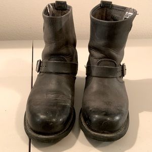 Frye moto boots